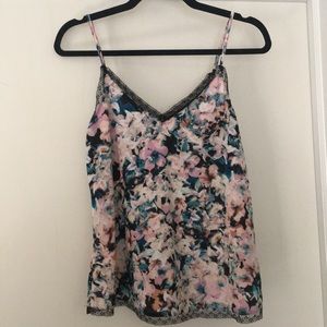 Forever 21 floral and lace camisole.